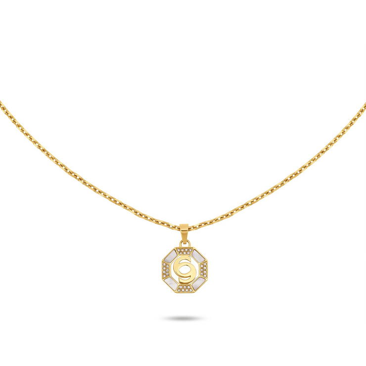 سلسال ليانا من شيروتى 1881 للنساء استيل باللون الذهبى