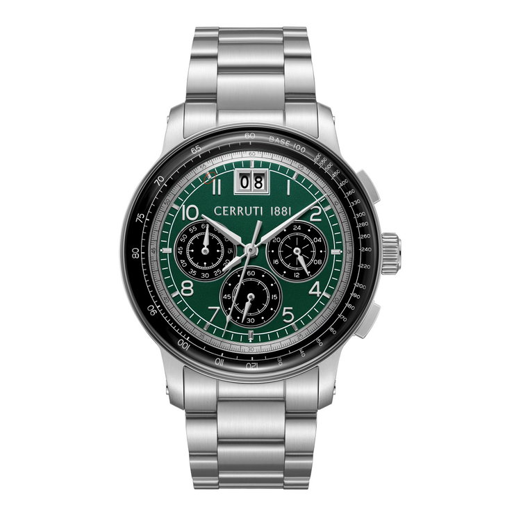 Cerruti 1881 Petroio Men's Green Chronograph Watch
