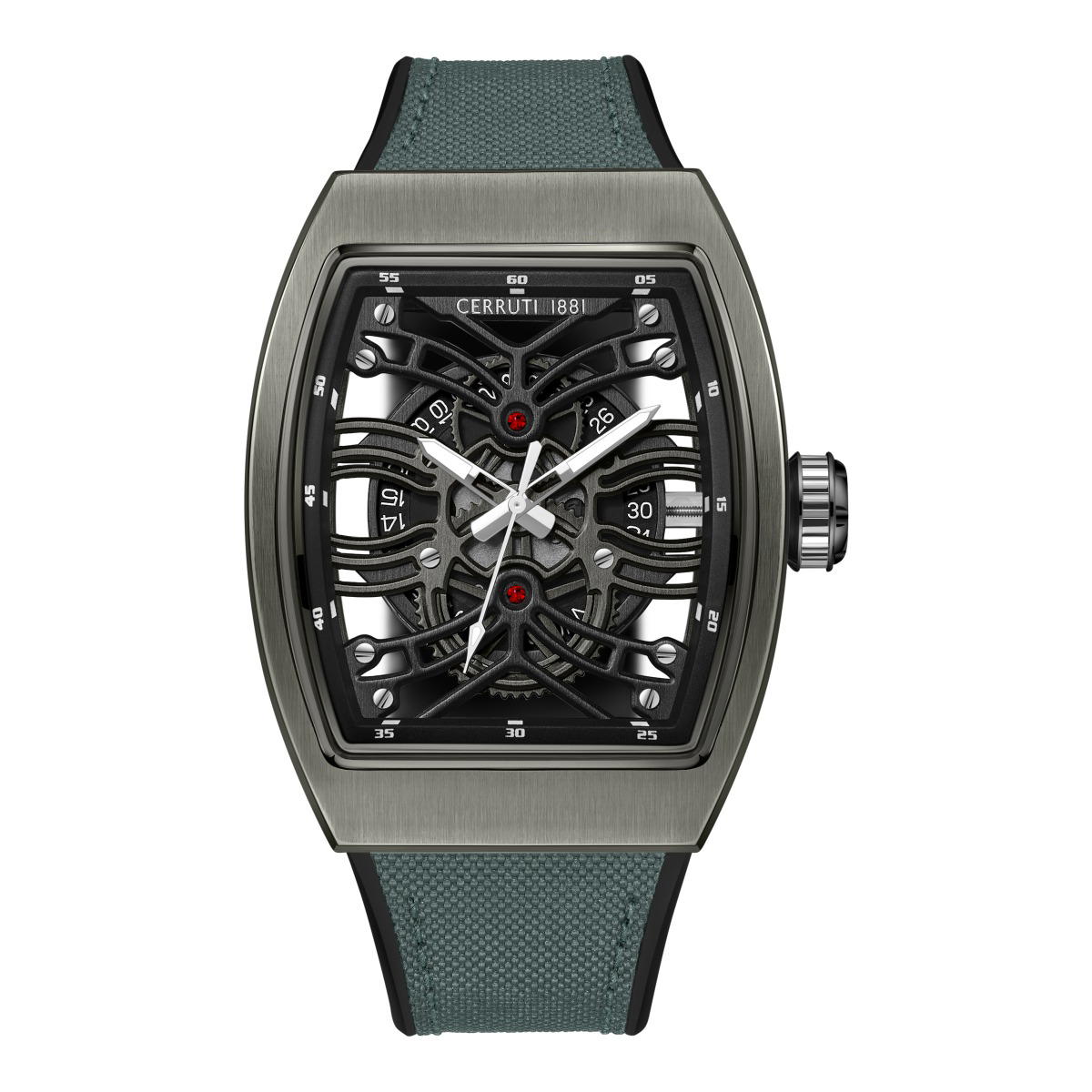 Cerruti 1881 Calliano Automatic Men's Watch – Skeleton Dial
