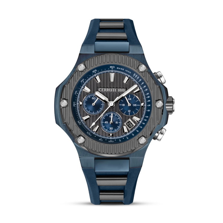 Cerruti 1881 Lucardo Men's Blue Chronograph Watch