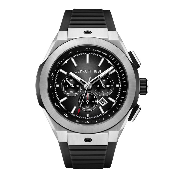 Cerruti 1881 Ruscello Men's Black Chronograph Watch