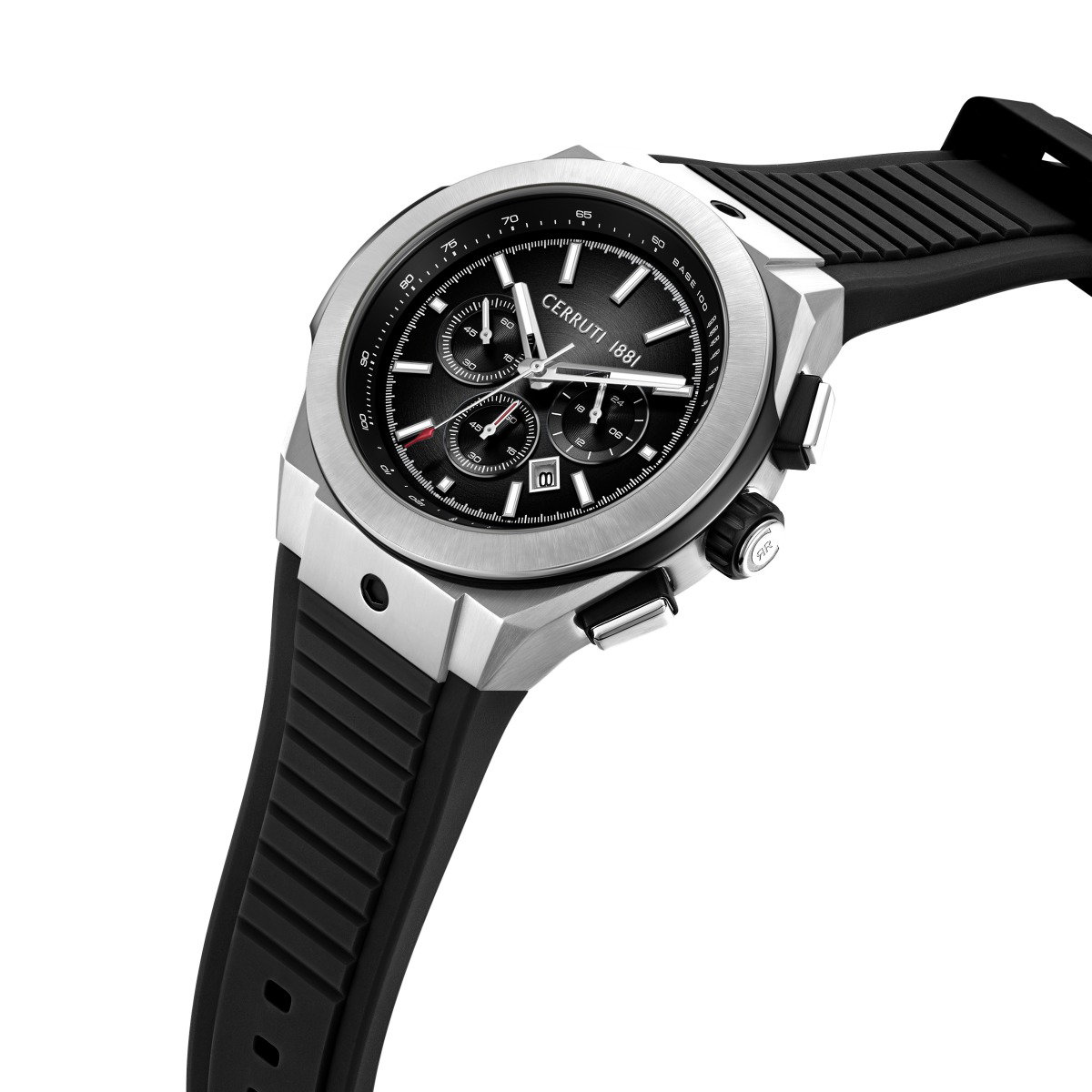 Cerruti 1881 Ruscello Men's Black Chronograph Watch