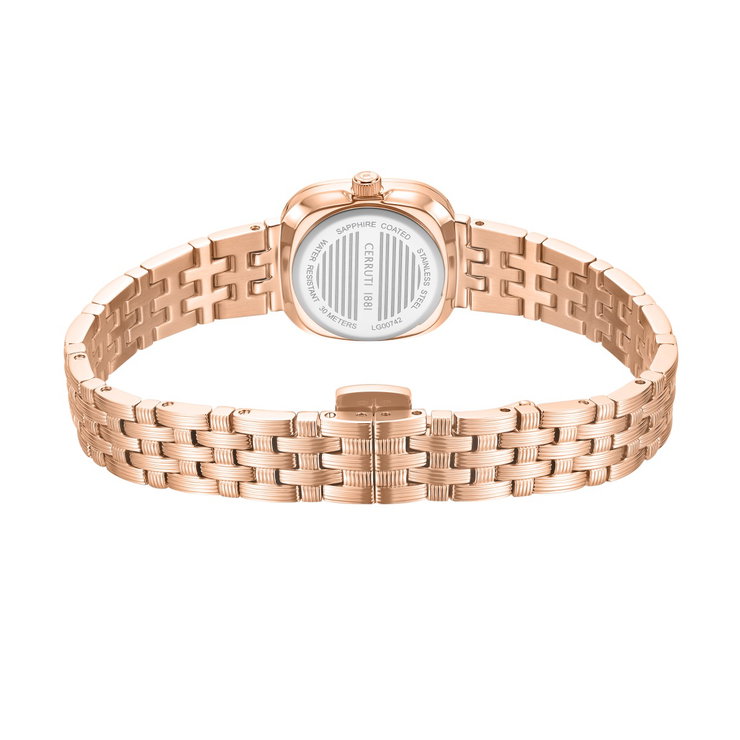 Cerruti 1881 Women's Green Dial Rose Gold Watch