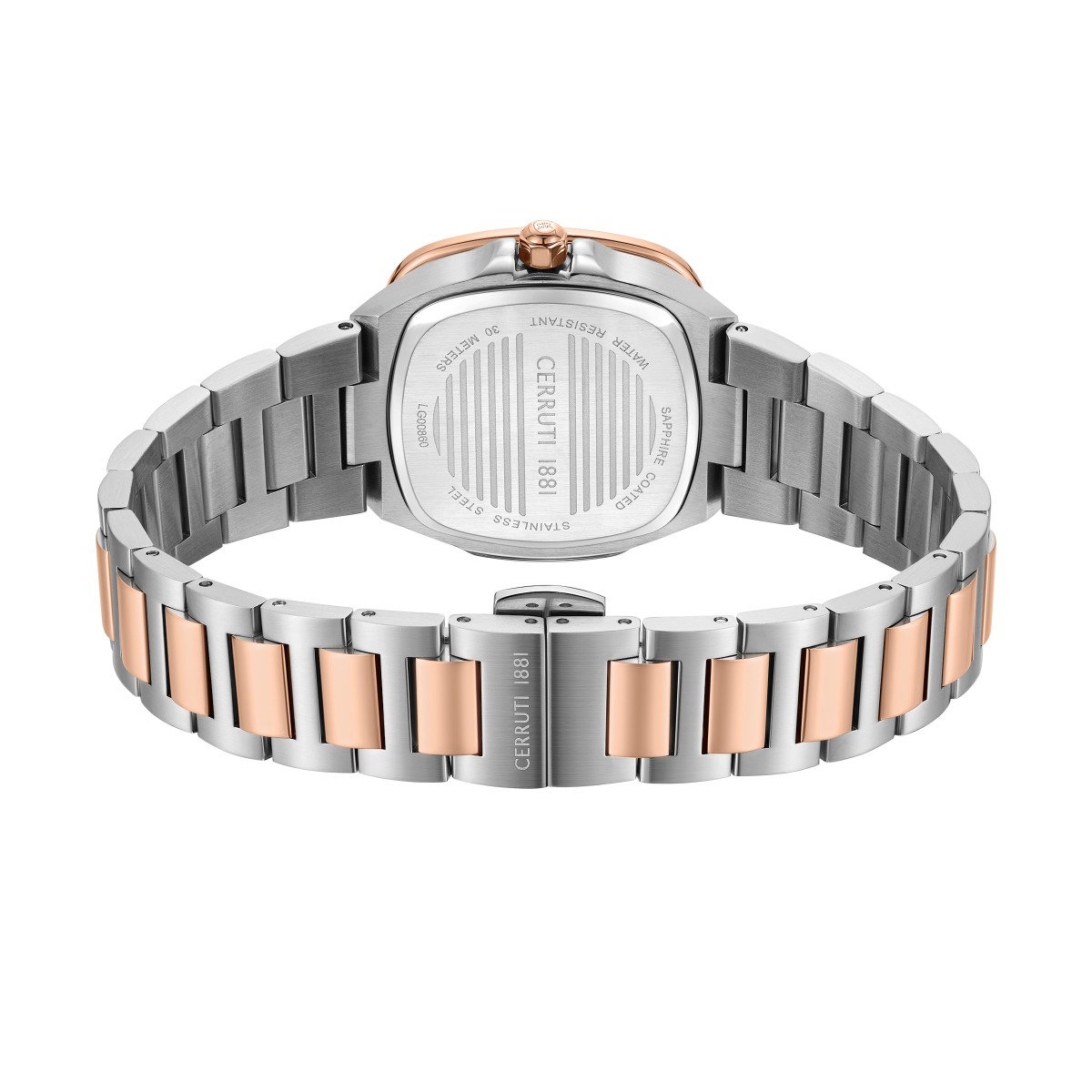 Cerruti 1881 Two Tone Ladies Watch - Crystal Bezel