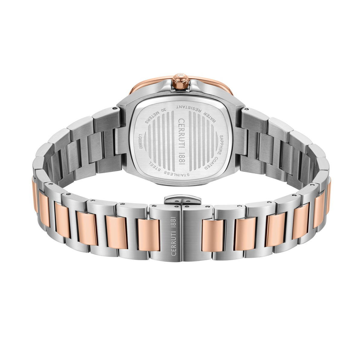 Cerruti 1881 Two Tone Ladies Watch - Crystal Bezel