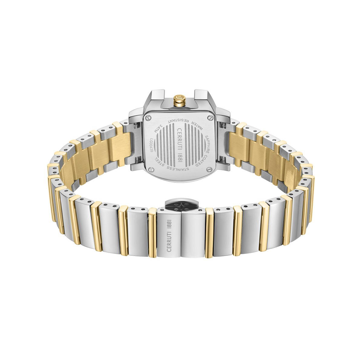 Cerruti 1881 Two Tone Steel Ladies Watch - Crystal Dial