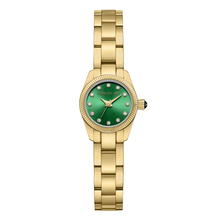 Cerruti 1881 Gold Tone Watch & Green Crystal Dial
