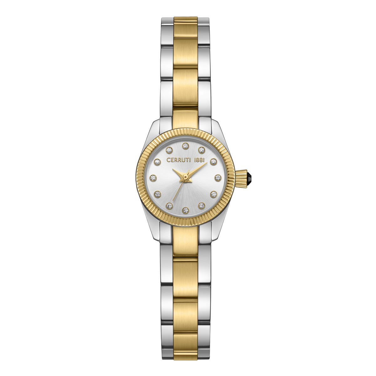 Cerruti 1881 Two Tone Watch & Crystal Dial
