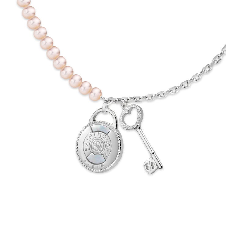 Saint Honore PONT DES ARTS necklace for women silver