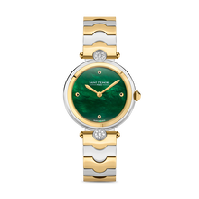 Saint Honore Watch - Green Dial , Two-Tone Gold
