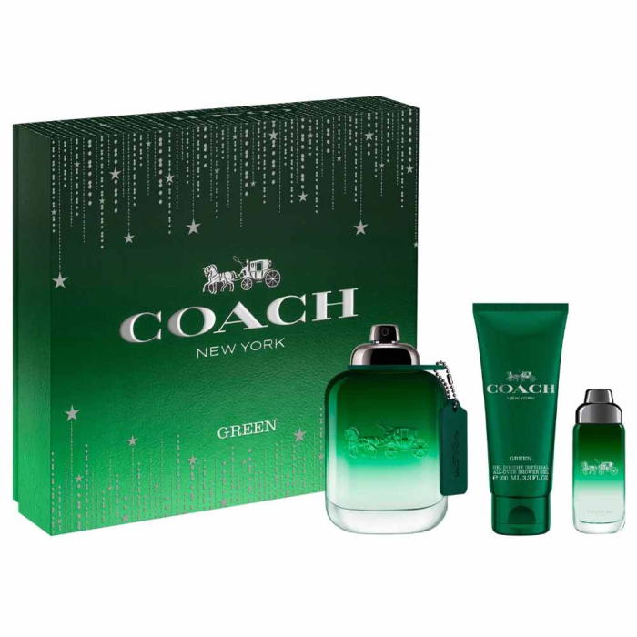 طقم عطر كوتش جرين للرجال اودى تواليت 100 مل 