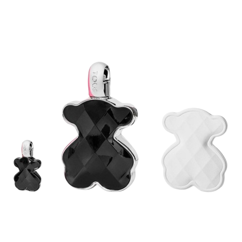 Tous Love Me The Onyx Parfum Set – 90ml + 4.5ml + Ceramic Bear