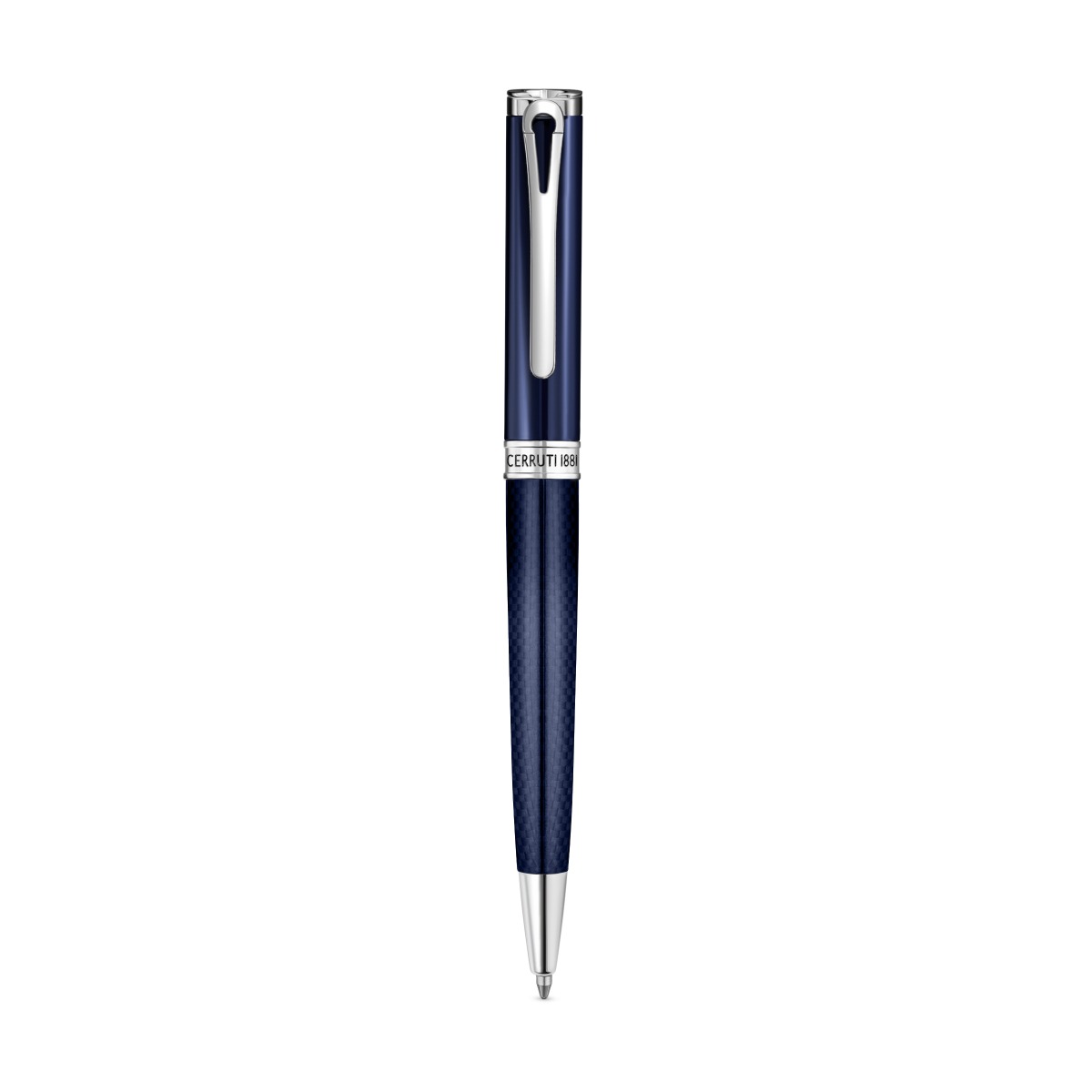 Cerruti 1881 Marco Men's Blue Carbon Fiber Ballpoint Pen