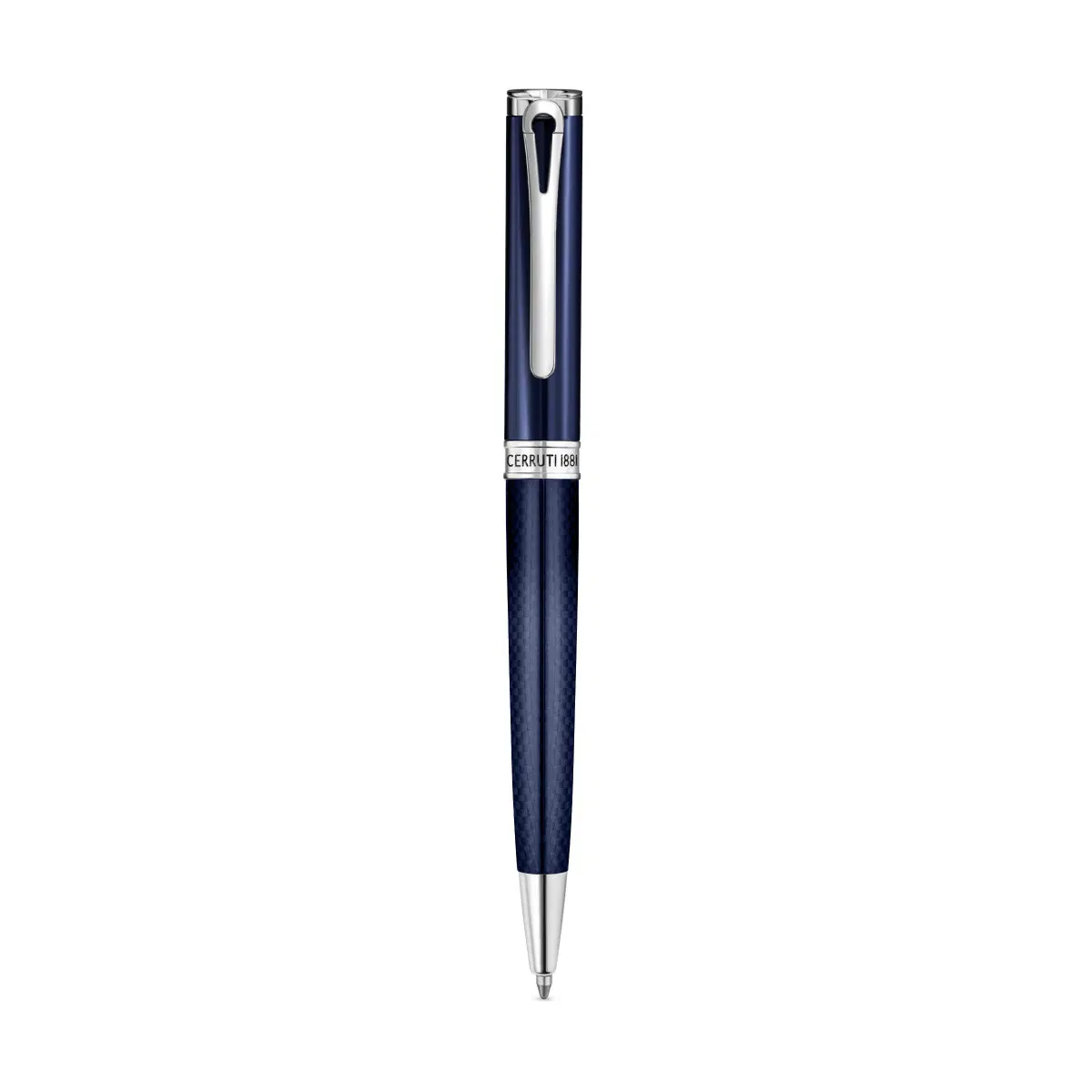 Cerruti 1881 Marco Men's Blue Carbon Fiber Ballpoint Pen