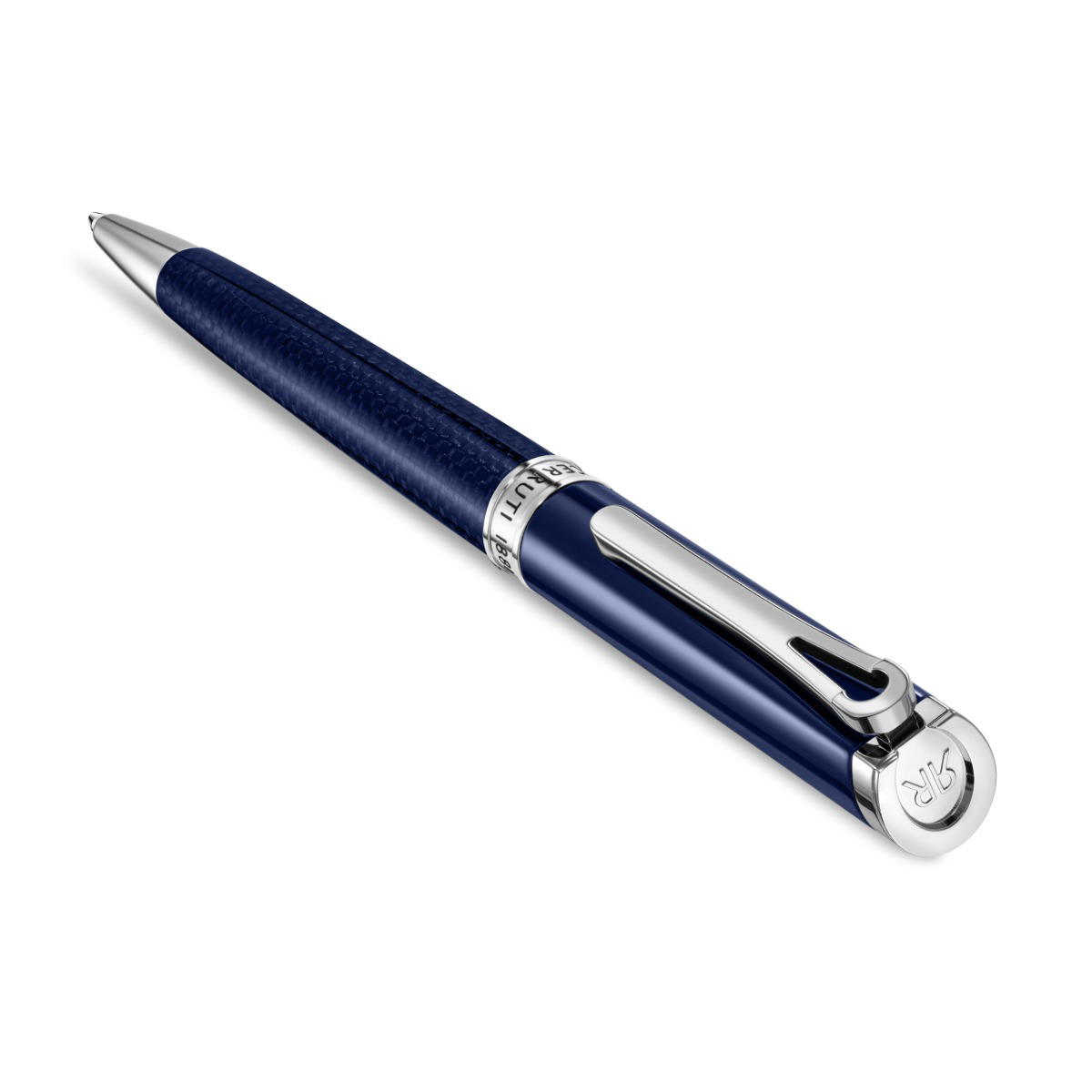 Cerruti 1881 Marco Men's Blue Carbon Fiber Ballpoint Pen