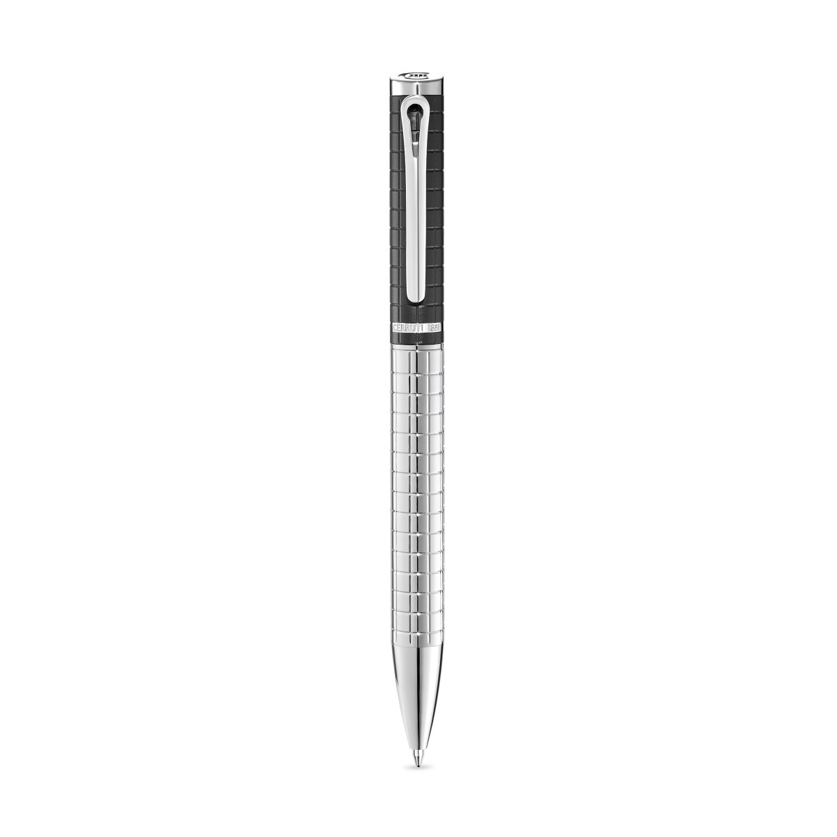 Cerruti 1881 Nazareno Silver and Black Ballpoint Pen