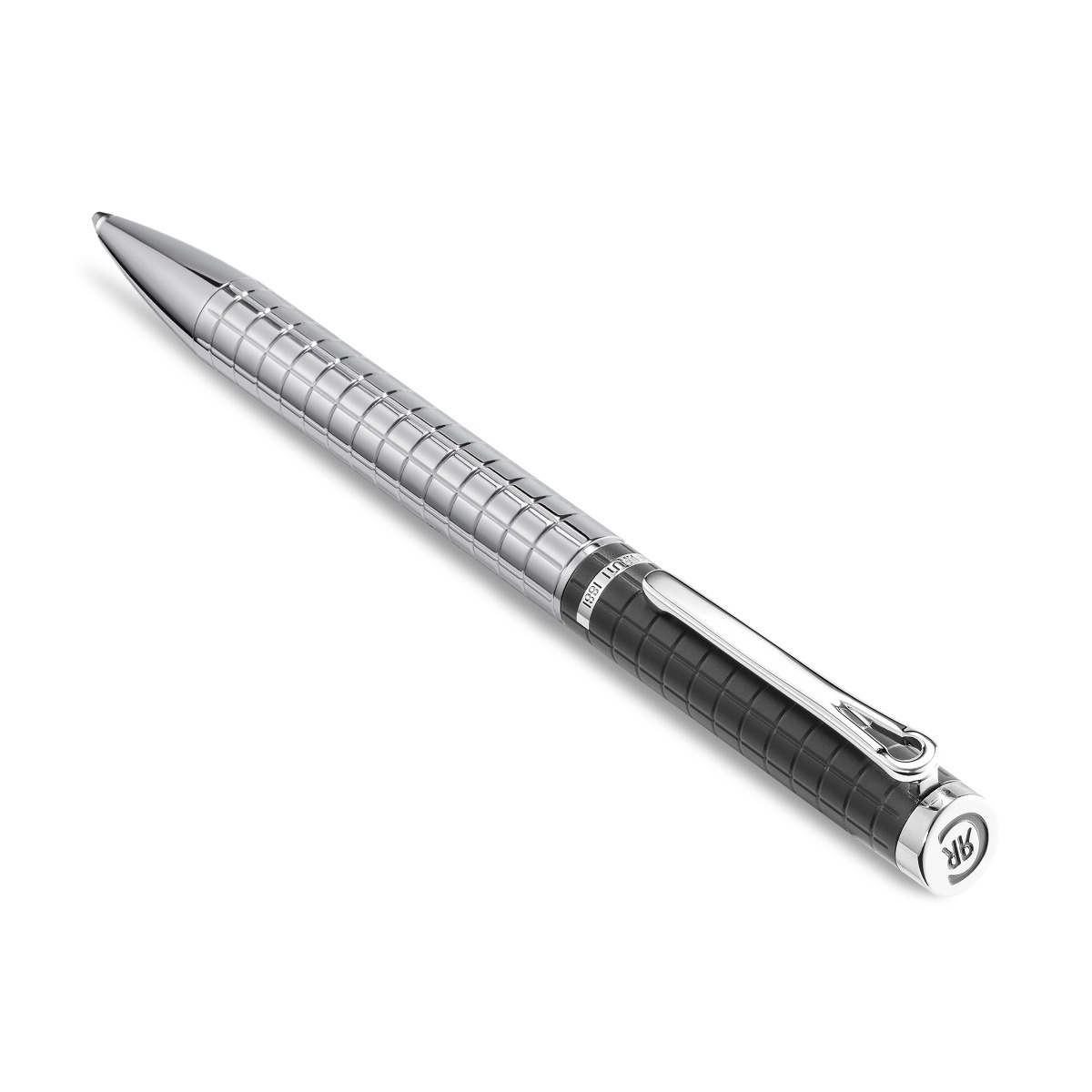 Cerruti 1881 Nazareno Silver and Black Ballpoint Pen