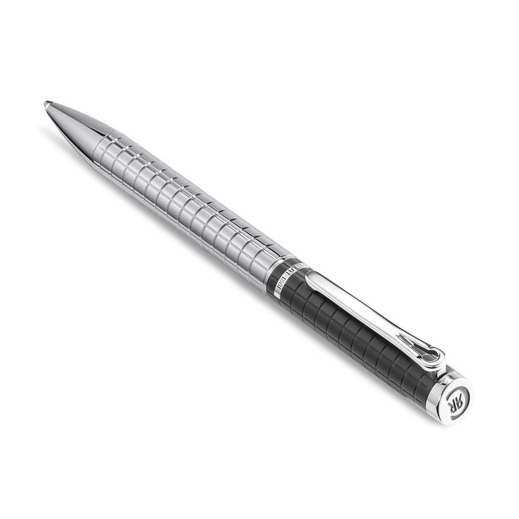 Cerruti 1881 Nazareno Silver and Black Ballpoint Pen