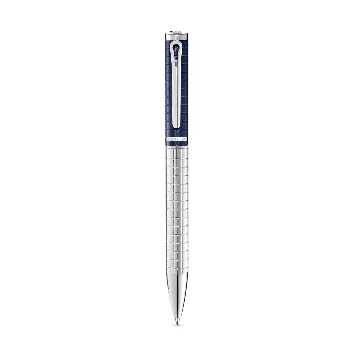 Cerruti 1881 Nazareno Silver and Blue Ballpoint Pen