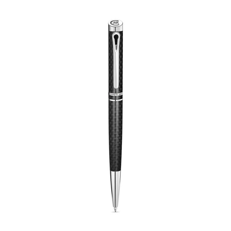 Cerruti 1881 Teodoro Men's Black Carbon Ballpoint Pen