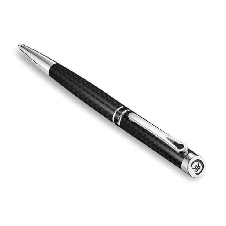 Cerruti 1881 Teodoro Men's Black Carbon Ballpoint Pen