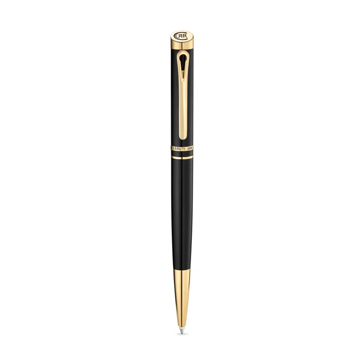 Cerruti 1881 Teodoro Men's Black & Gold Ballpoint Pen