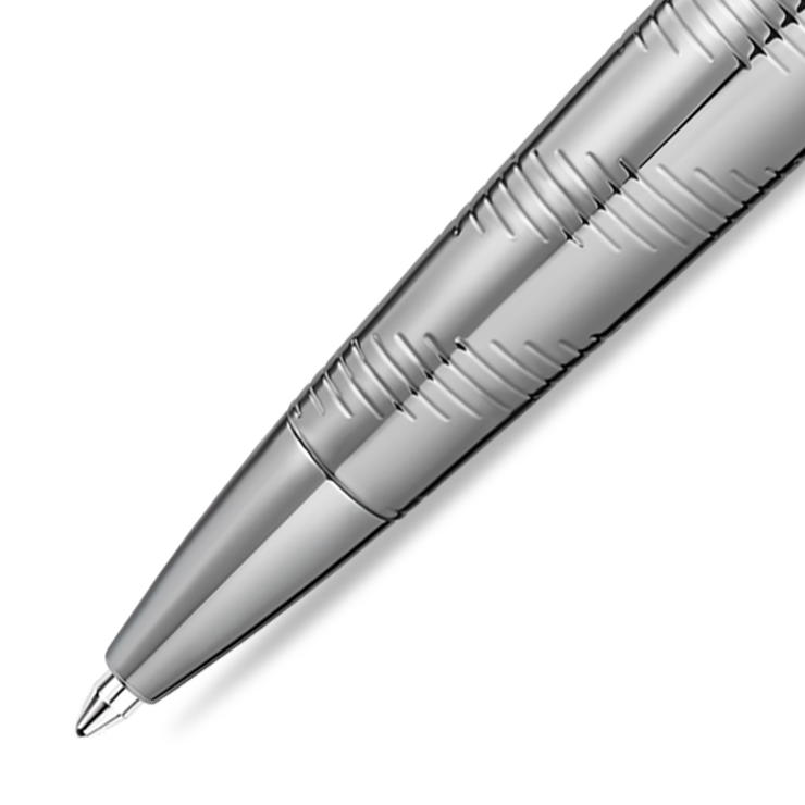 Cerruti 1881 Ugo Line Men's Blue & Silver Ballpoint Pen