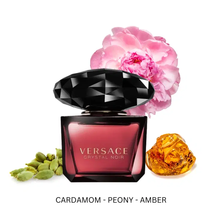 عطر فرساتشي كريستال نوار بور فام او دو بارفيوم 90 مل