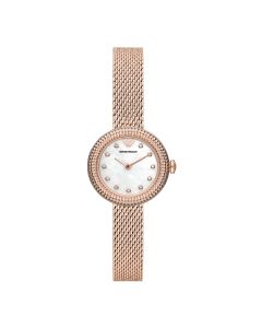 Emporio Armani Rosa watch for women steel rose gold 