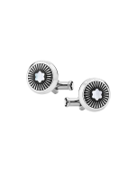 MONTBLANC Star Cufflink Black 