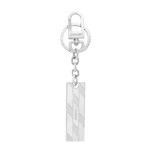 S.T. Dupont Silver Keychain for Men