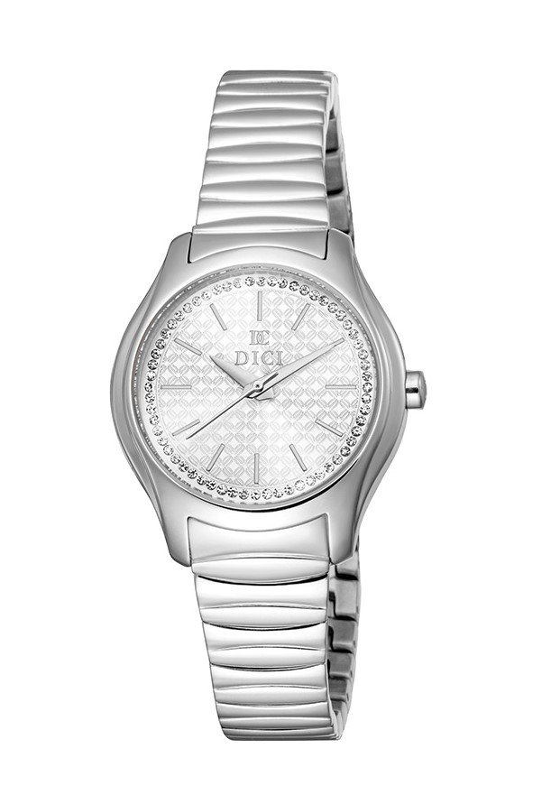 DICI Milano Tasle ladies Quartz watch steel silver