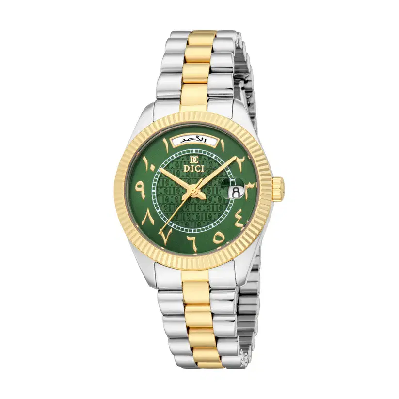 DICI Milano Gaia Women's Watch – Arabic Green Dial
