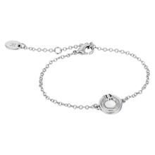 DICI Milano ladies bracelet stainless steel silver with crystal 