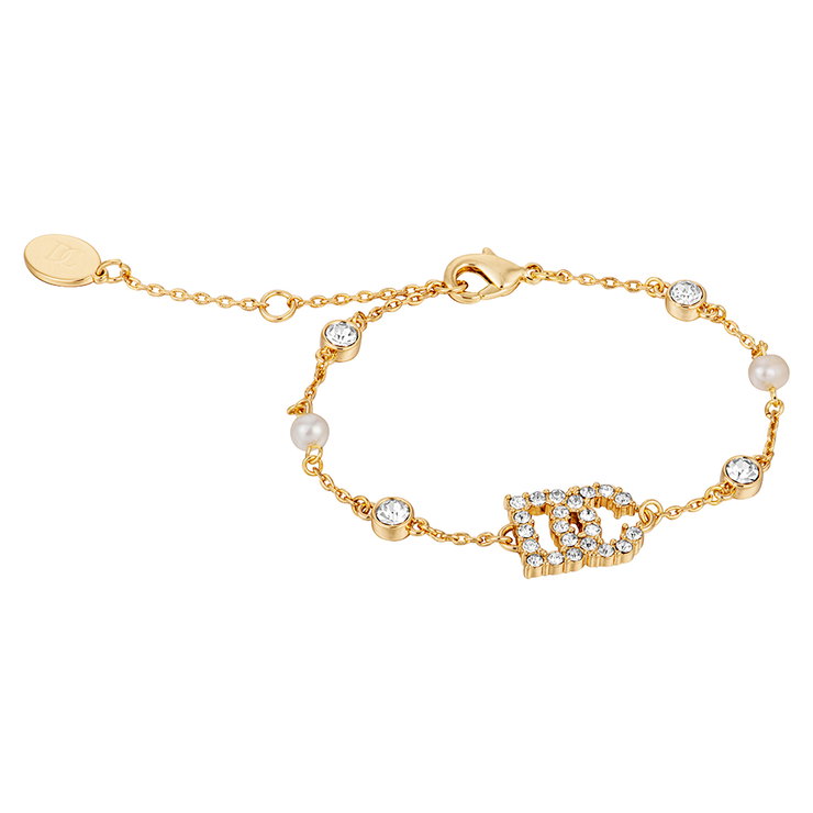 DICI Milano bracelet for women steel gold with crystal