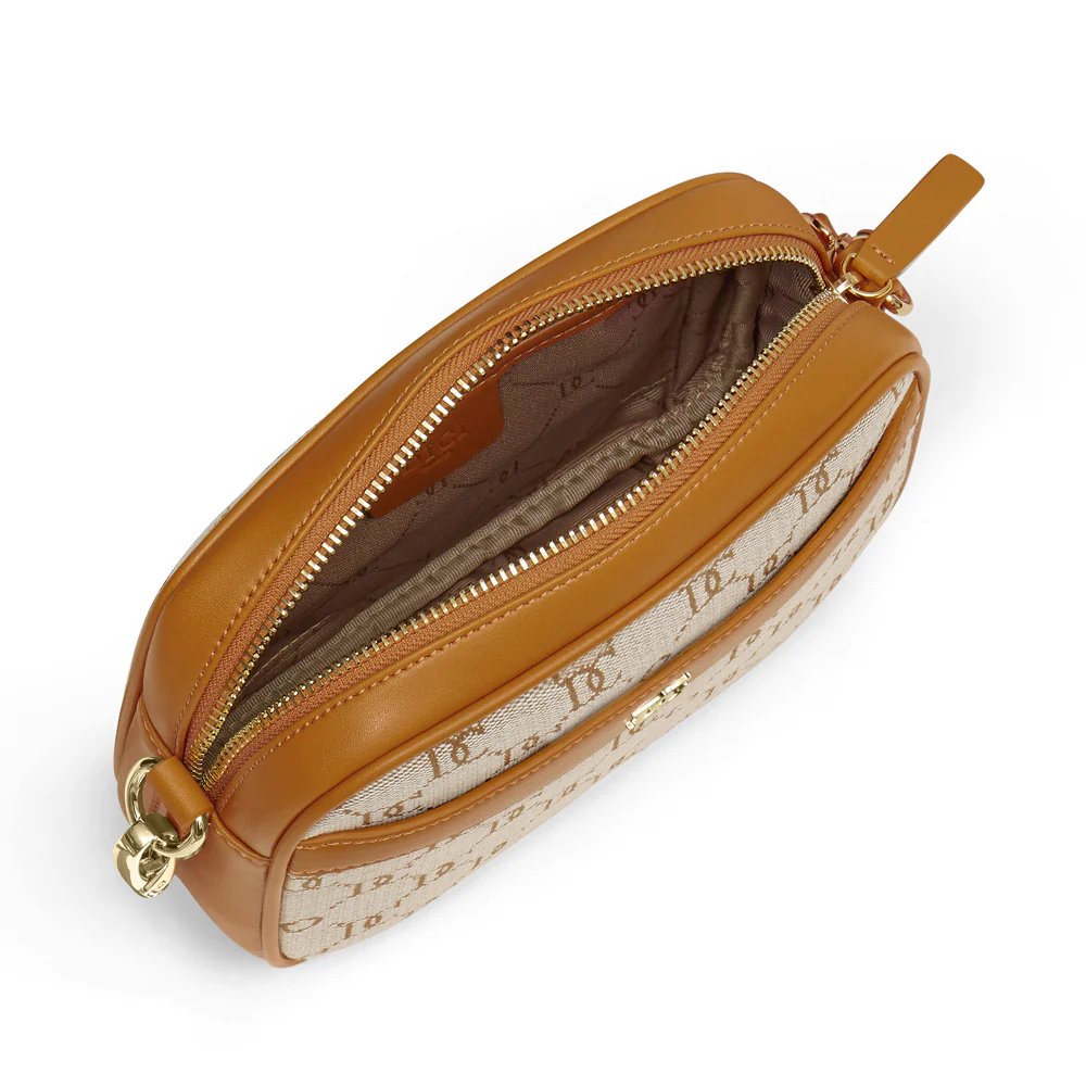 DICI Milano Women Mini Crossbody Bag camel