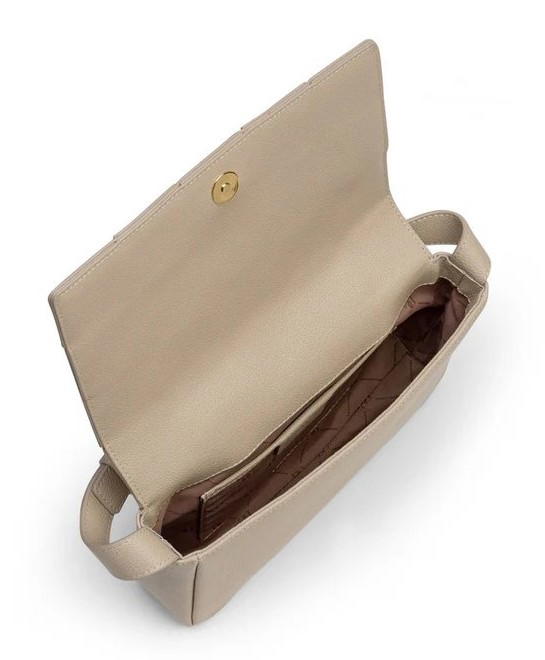 DICI Milano Ladies Leather Cream Mini Handbag