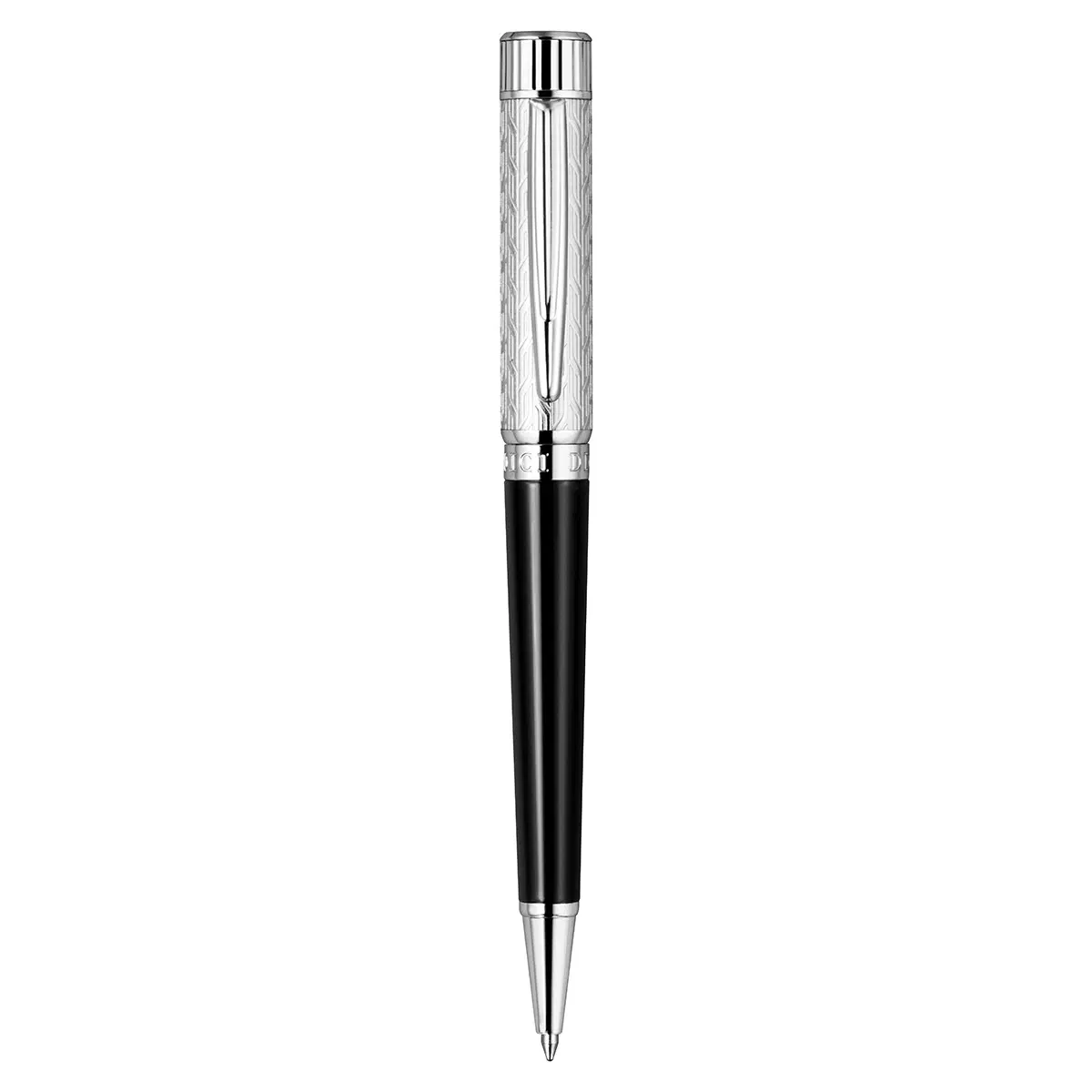 DICI Milano Men Black & Silver Ballpoint Pen