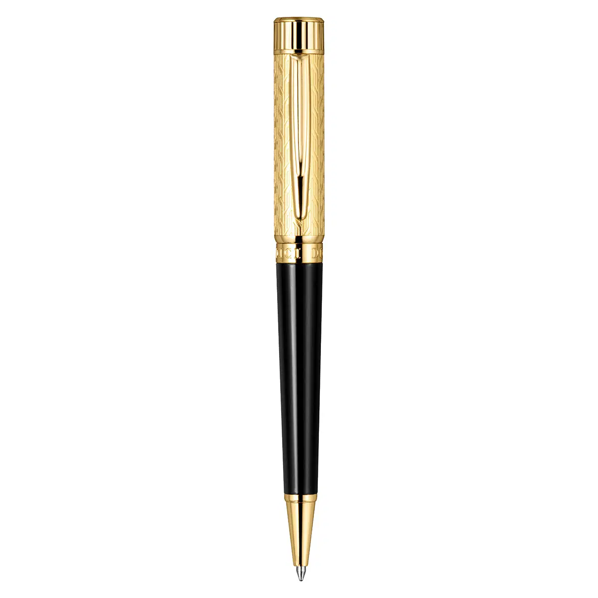 DICI Milano Black & Gold Ballpoint Pen for Men