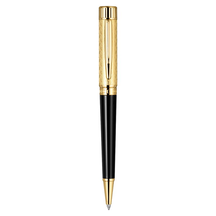DICI Milano Black & Gold Ballpoint Pen for Men