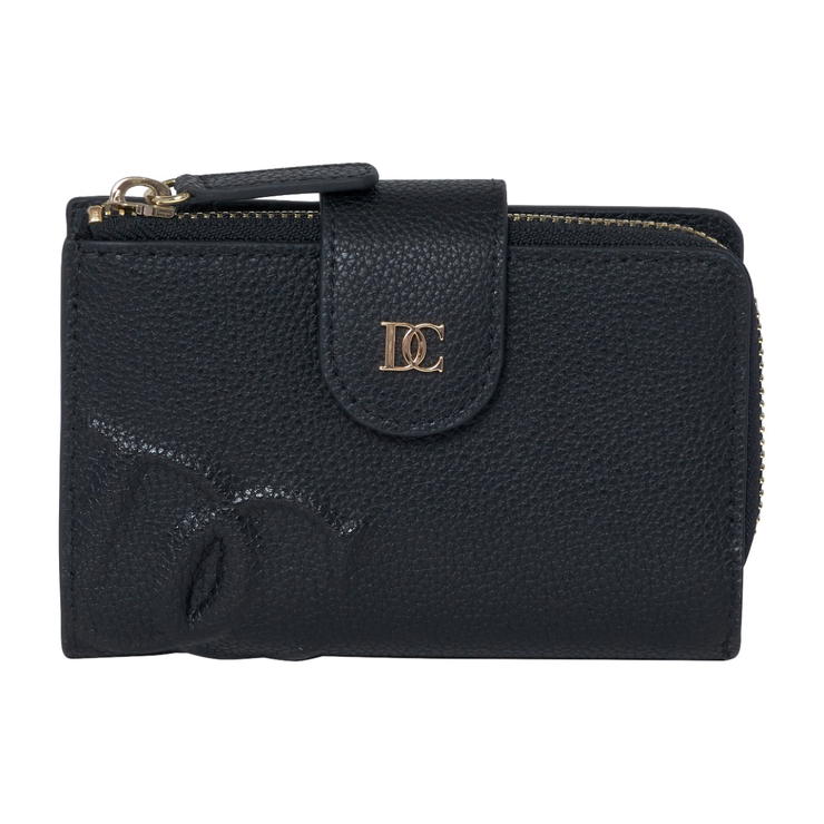 Dici Milano Black Zip-Around Women’s Wallet 