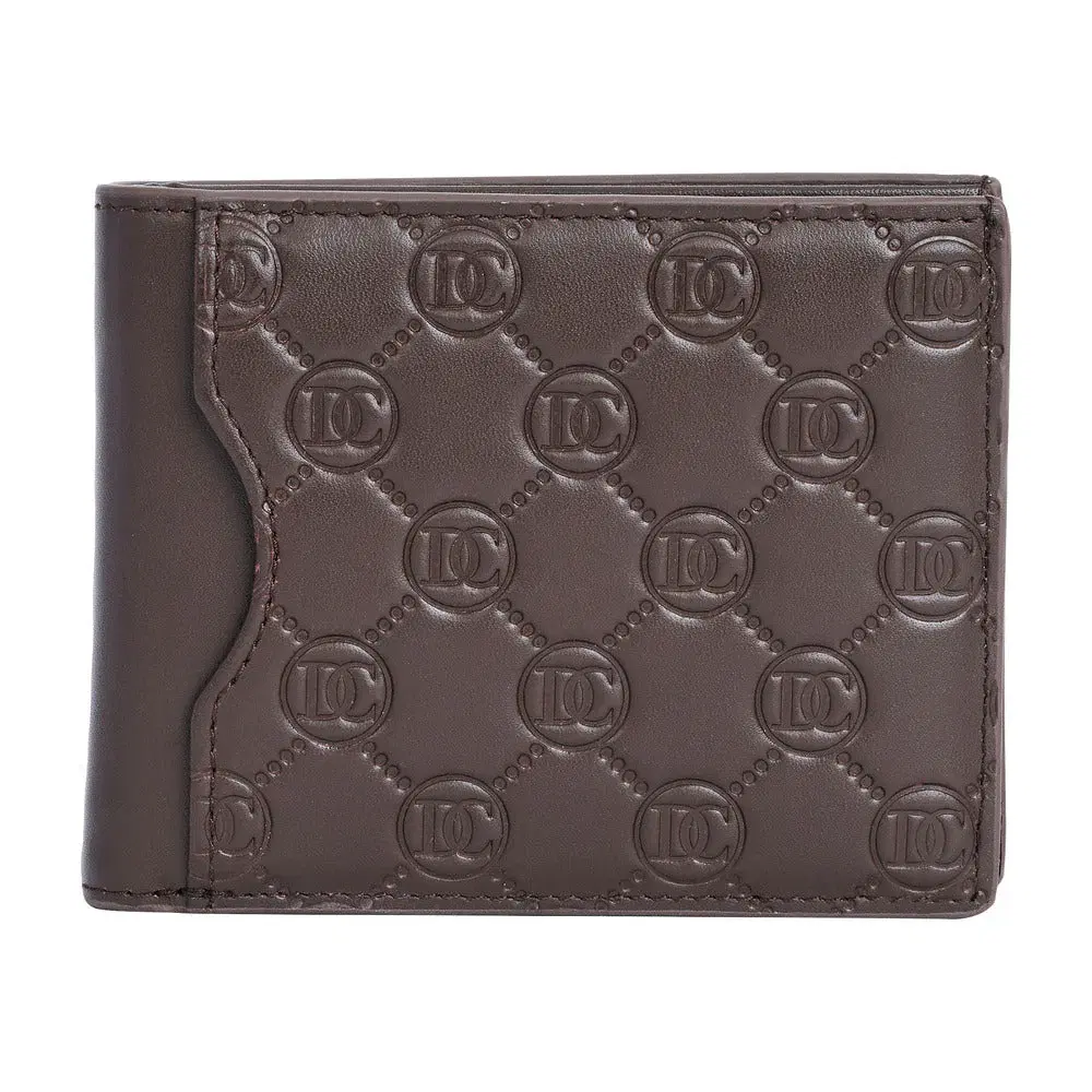 DICI Milano Brown Leather Wallet for Men