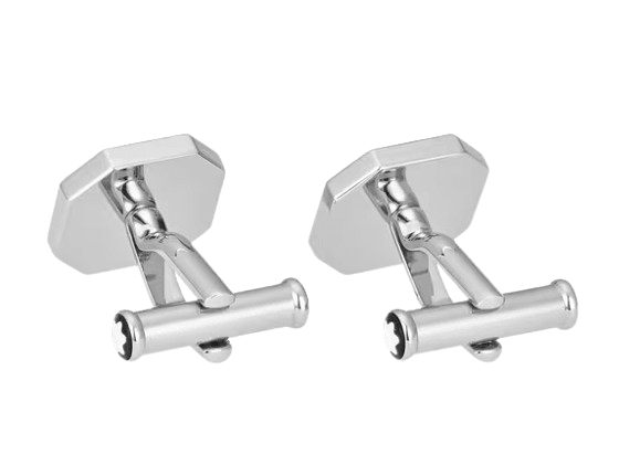 Montblanc Extreme 3.0 Cufflink steel silver , Black