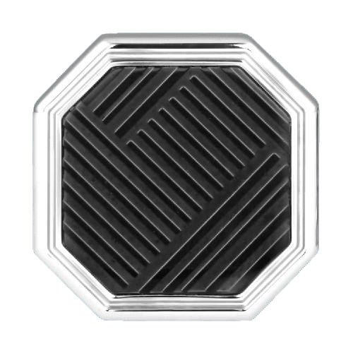 Montblanc Extreme 3.0 Cufflink steel silver , Black