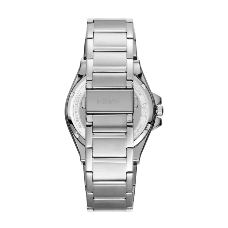 DKNY Men's Black Dial Stainless Steel watch