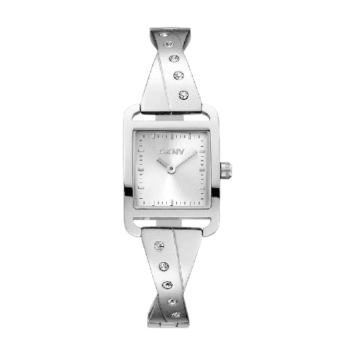 DKNY Women’s Silver Crystal Bracelet watch