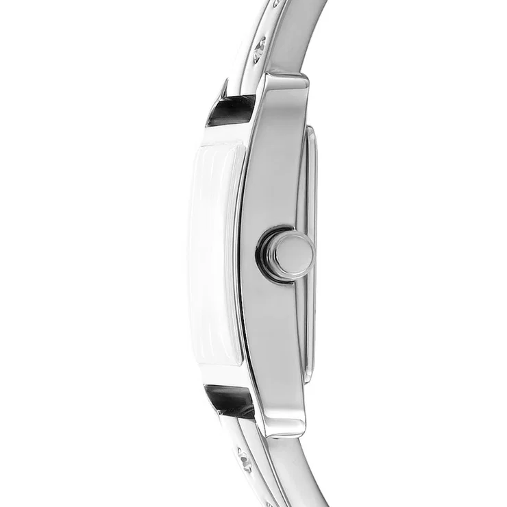 DKNY Women’s Silver Crystal Bracelet watch