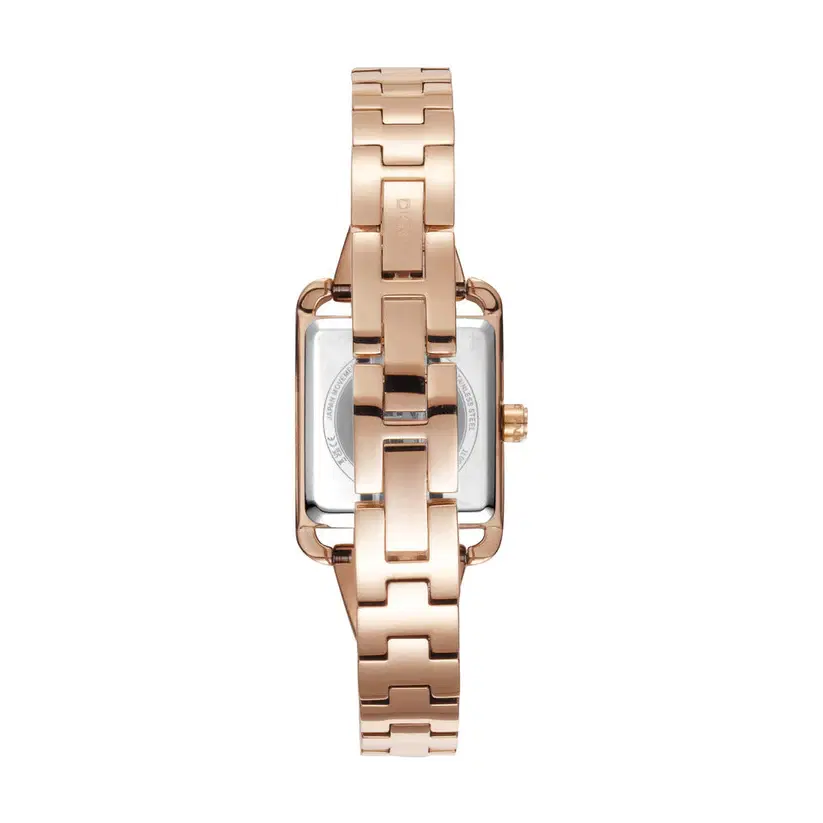 DKNY Women’s Rose Gold Crystal Accent watch