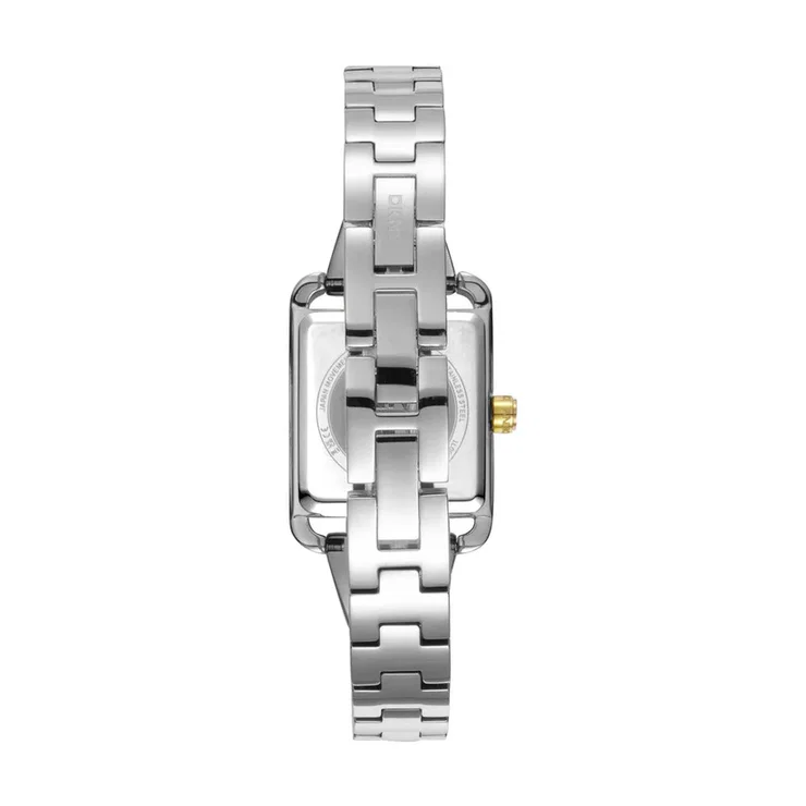DKNY Women’s Two-Tone Green Dial Crystal watch