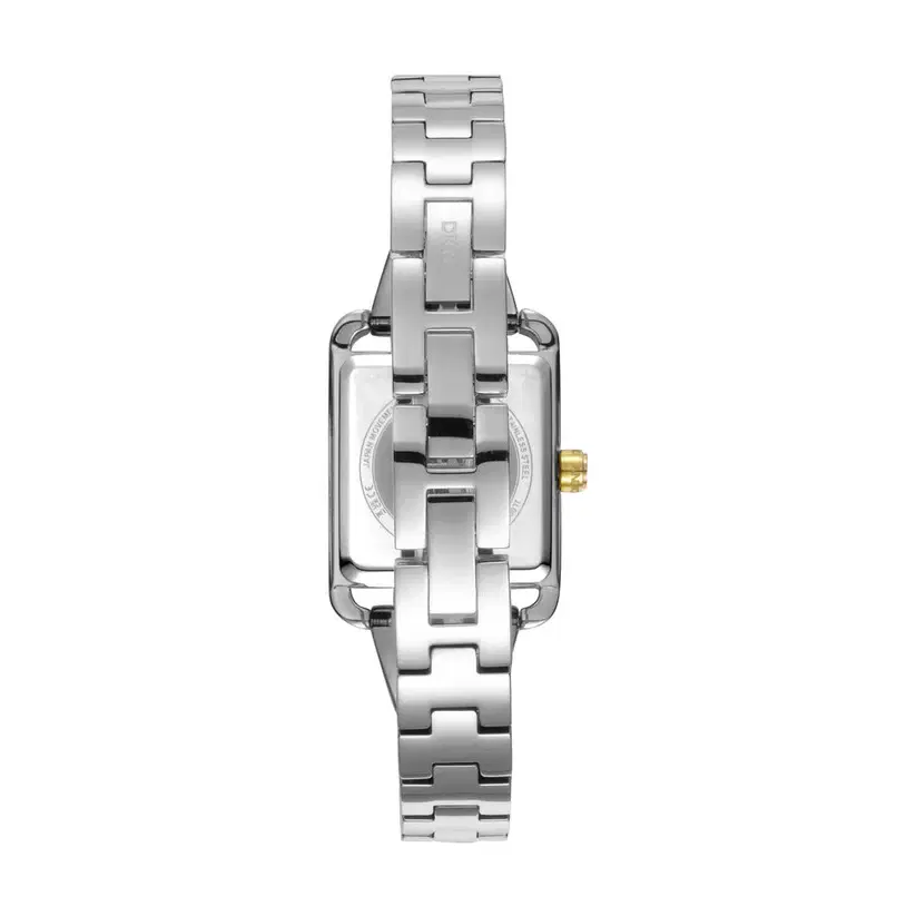 DKNY Women’s Two-Tone Silver Dial Bracelet Watch